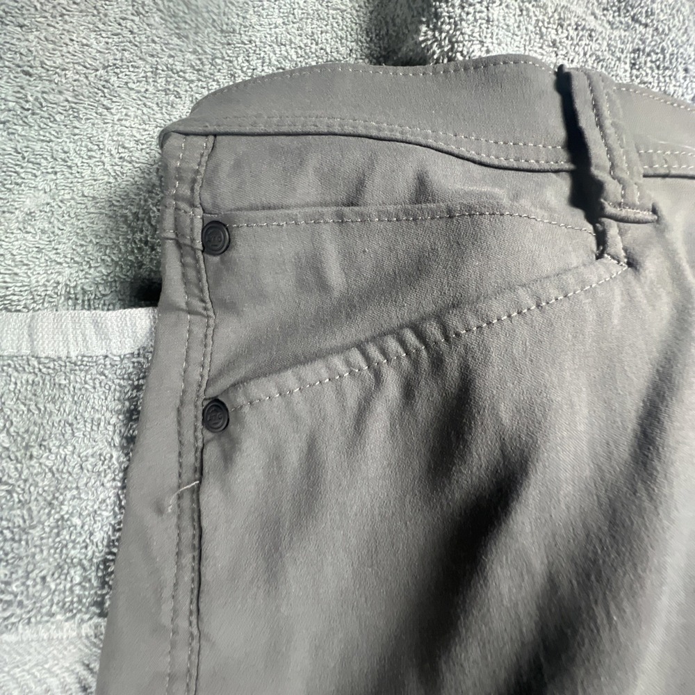 Wrangler ATG Mens Gray All Terrain Gear Pants 30x32 Stretch Nylon Outdoor Hiking - Picture 3 of 10